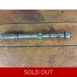 1982 Honda CB450T Hawk Front Axle Complete