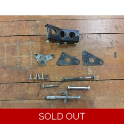 1980-86 Honda CB400 CB450 CM400 CM450 Engine Hanger and Hardware 50351-413-010 50353-413-000