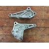 1979-82 Honda CB400T CB450T Hawk Peg Mount Brackets Side Rails 50700-413-000 50600-413-010