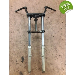 1982-83 Yamaha XZ550R Vision Complete Fork Assembly with Bars 11H-23435-00-98 11H-23102-00