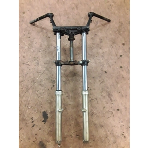 1982-83 Yamaha XZ550R Vision Complete Fork Assembly with Bars 11H-23435-00-98 11H-23102-00