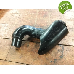 1982-83 Yamaha XJ650L Seca Turbo Right Muffler Entry Pipe 16G-14721-00-00