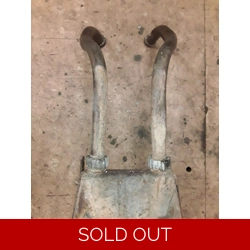 1983-85 Honda VF750F Interceptor Front Exhaust Head Pipes and Manifold