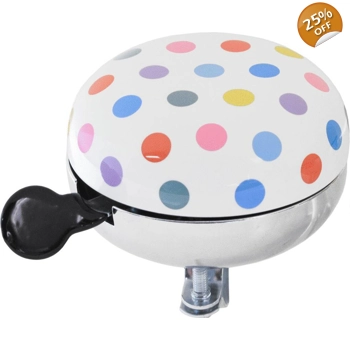 49°N Jumbo DLX Bicycle Bell Polka Dot