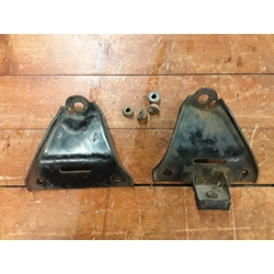 1978-79 Honda GL1000 Goldwing Exhaust Brackets 18411-431-670 18340-431-670