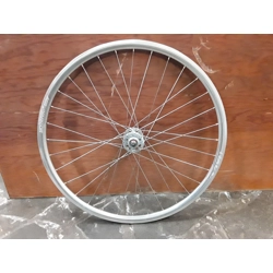 Halo AeroWarrior Formula 700c Fixie Front Wheel Silver