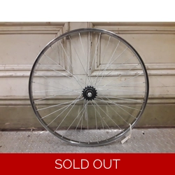 Shimano CB-E110 26x1 3/8 ISO590 Coaster Brake Rear Wheel Chrome - NOS