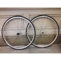 Alex DR13 650c Front Rear Wheelset with Kenda Koncept Lite Tires - Silver
