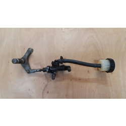 1983 Yamaha XJ900R Seca Rear Brake Master Cylinder and Pedal Shaft 31A-27212-00-00 31A-25850-50-00