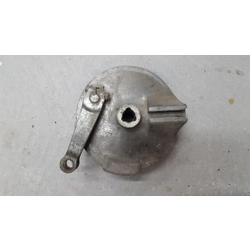 1980-82 Yamaha SR250 Exciter Rear Drum Brake Plate with Shoes 25G-W2536-01-00 3Y6-25321-00-38