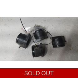 1995-03 Yamaha YZF600R Rubber Carburetor Holders 4JH-13596-02-00 4JH-13586-02-00