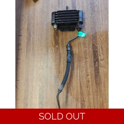 1982-83 Yamaha XJ650 Seca Oil Cooler and Line