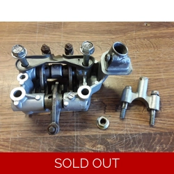 1983-84 Honda VT500FT Ascot VT500C Shadow Front Cam Shaft Holder Rocker Set