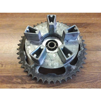 1984-85 Honda VF500C VF500F Sprocket and Carrier 41200-MJ8-000 42610-KE7-000