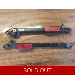 1983-85 Honda VF750F Interceptor Seat Rails Grab Bars - Pair