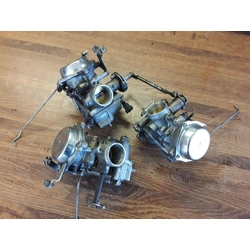1983-85 Honda VF750F Interceptor Carburetors 16103-MB2-601 16102-MB2-601 16101-MB2-601