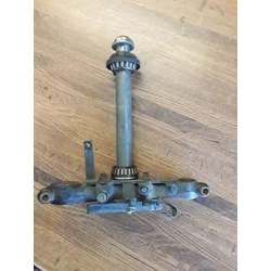 1983-84 Honda VT500FT Ascot Fork Lower Clamp and Steerer 53200-MF8-000 #2