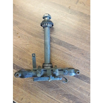 1983-84 Honda VT500FT Ascot Fork Lower Clamp and Steerer 53200-MF8-000 #2