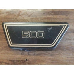 1976-77 Yamaha XS500 Left Side Cover 1A8-21711-00-R7 #2
