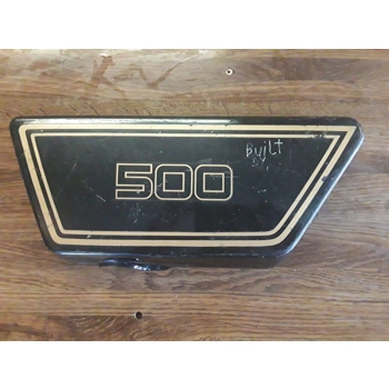 1976-77 Yamaha XS500 Left Side Cover 1A8-21711-00-R7 #2