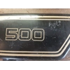 1976-77 Yamaha XS500 Left Side Cover 1A8-21711-00-R7 #2