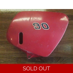1969-74 Kawasaki G3SS G3TR Bushmaster 90 Left Side Oil Tank Cover