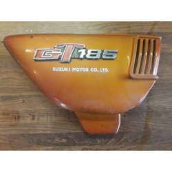 1973-77 Suzuki GT185 Right Side Cover 47111-36002 #2