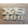 1978-79 Yamaha XS400 Side Cover Emblems 2L0-21782-00-00 2L0-21781-00-00