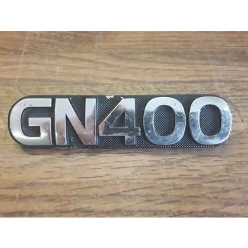 1982 Suzuki GN400T Side Cover Emblem 68131-37370