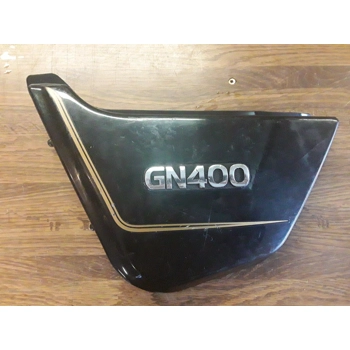 1982 Suzuki GN400T Left Side Cover 47211-37330-019 68131-37370