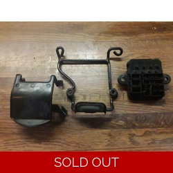 1983-85 Honda CB650SC Junction Fuse Box with Bracket and Cover