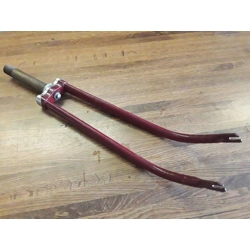 CCM Bicycle Fork for 28in Wheel circa 1950s Burgundy - NOS