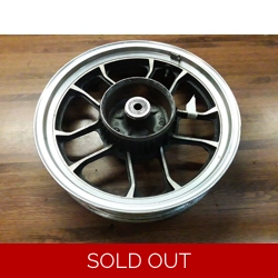 1983-86 Honda VT500C Shadow Rear Wheel with Drive Flange 42650-MF5-770 42610-MF5-000 #2