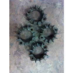 1.5in Exhaust Flanges Collars - Set of 4