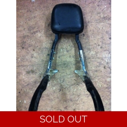 1988-97 Yamaha XV750 Virago Back Rest Sissy Bar