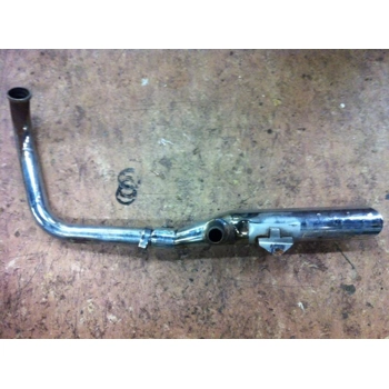 1992-05 Suzuki VS800GL Intruder Boulevard Right Exhaust Header & Muffler 14310-38A72-H01 14150-38A00