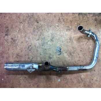1992-05 Suzuki VS800GL Intruder Left Exhaust Header & Muffler 14340-38A72-H01 14160-38A01