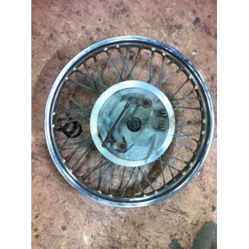 1969 Triumph TR25W Trophy 250 Front Wheel and Drum Plate W3465