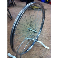 26x1 1/2 F12 ISO 571 CCM Chrome Steel Front Wheel