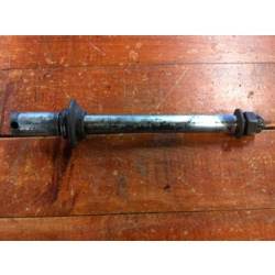 1973-78 Yamaha RD250 RD350 RD400 TX500 XS500 Front Axle with Dust Cover and Nut 351-25181-10