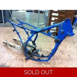 1990 Suzuki RM80 Frame and Swingarm 41100-02B10-19F 61000-02B40