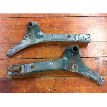 Honda C78 Dream 305 Fender Braces Frame Rails - Pair