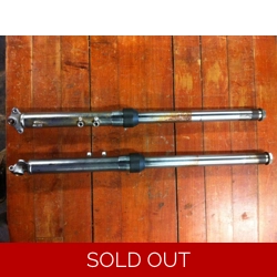 1971 Suzuki T250 Hustler Fork Legs / Stanchion Tubes - Pair