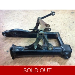 1982-83 Honda VF750S Sabre Swingarm and Shock Linkage 52100-MB0-000ZA 52485-MB0-305 52475-MB0-305