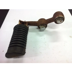 1980-82 Suzuki GN400 Front Left Foot Peg and Bracket 43520-37300 43560-373000