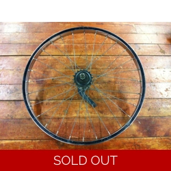 20x1 3/8 ISO 451 Shimano 28 Spoke Coaster Wheel