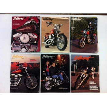 The Enthusiast Magazine '84-'89 Lot of 6