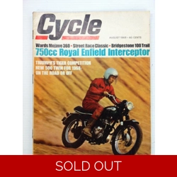 Cycle Magazine August 1968 - Excellent Condition