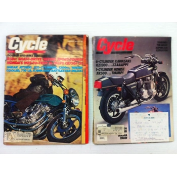 Cycle Magazine February and March 1979