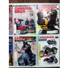 Canadian Biker Magazine May '83 - October '02 - Lot of 10